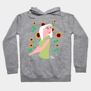 Sunflower girl Hoodie